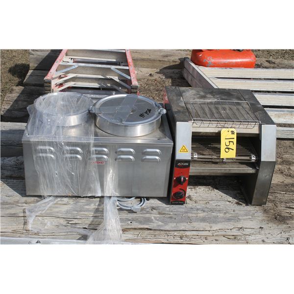 Hot dog machine and Duke hot soup machine