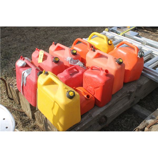 Asst. jerry cans