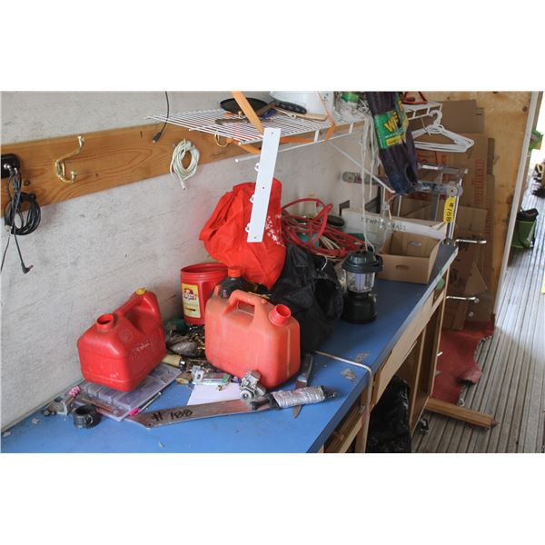 Alum. Stand, racking, booster cables