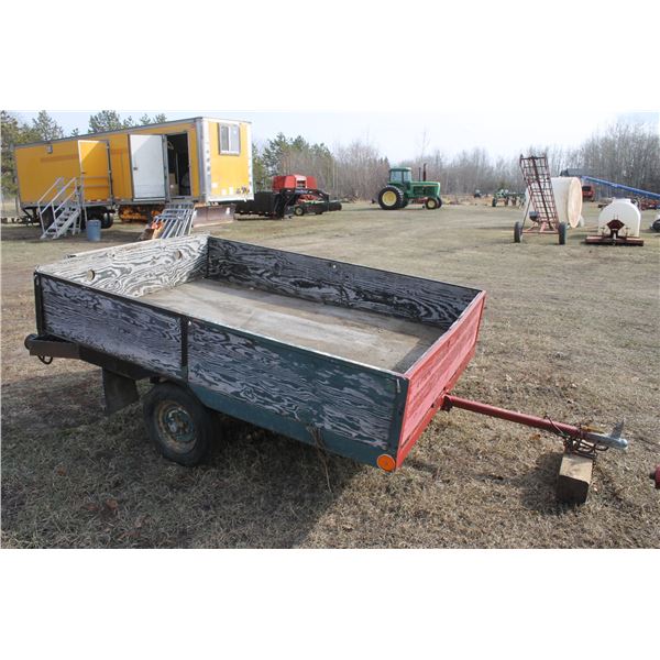 Utility trailer c/w spare tire