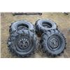 Image 1 : 2- 25x10x12 Mud lite tires and rims & 2- 26x12x12 Mud lite tires and rims