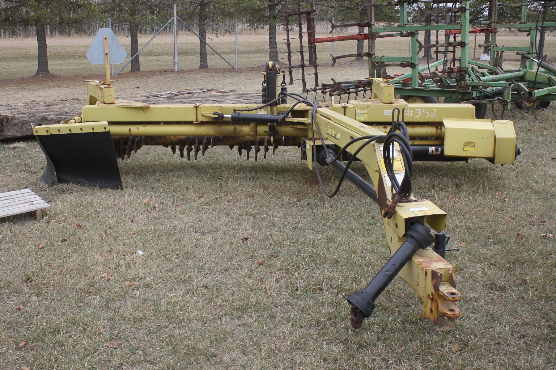 Rock Rake Pto Degelman RR1400 PTO Rock Rake (PH. Adolph Pasay- 780-942-2153)