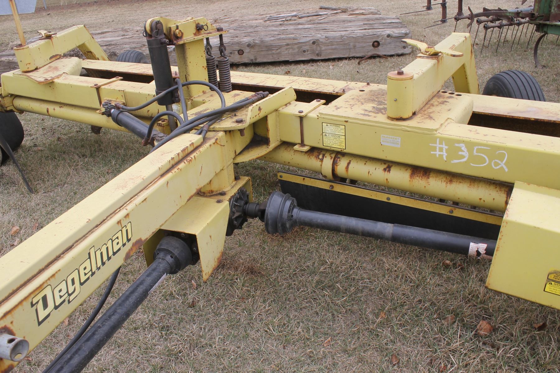Rock Rake Pto Degelman RR1400 PTO Rock Rake (PH. Adolph Pasay- 780-942-2153)
