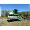 Image 2 : JD 6620 Combine, Diesel, 1402 hrs, Melroe 352 Pickup, Chopper, #406600, Shedded (PH. Adolph Pasay- 7