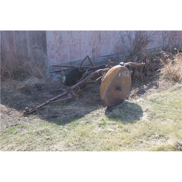 Cockshutt Single Breaking Plow converted to Hyd Lift (At Adolph's, PH. Adolph Pasay- 780-942-2153)