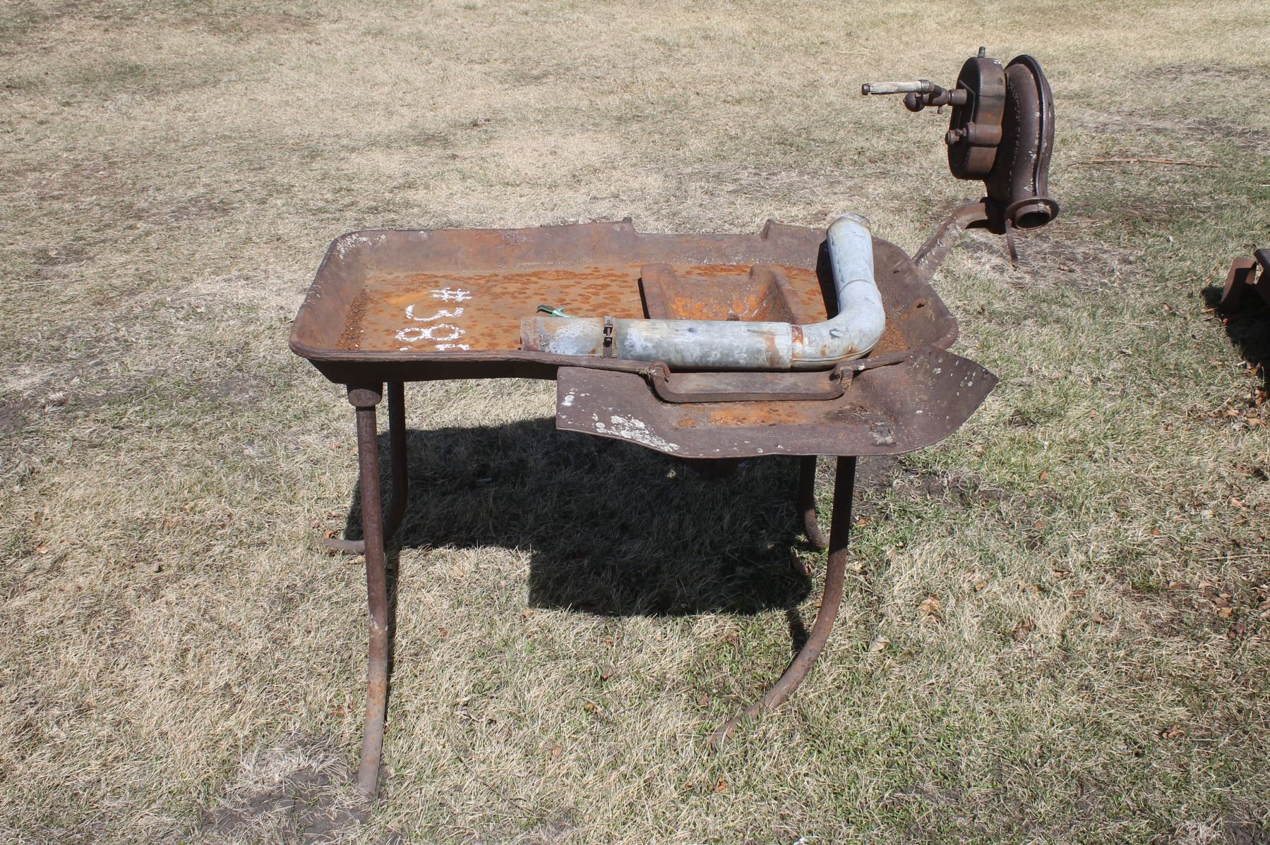 434363 Forge c/w Blower (At Adolph's, PH. Adolph Pasay- 780-942-2153)