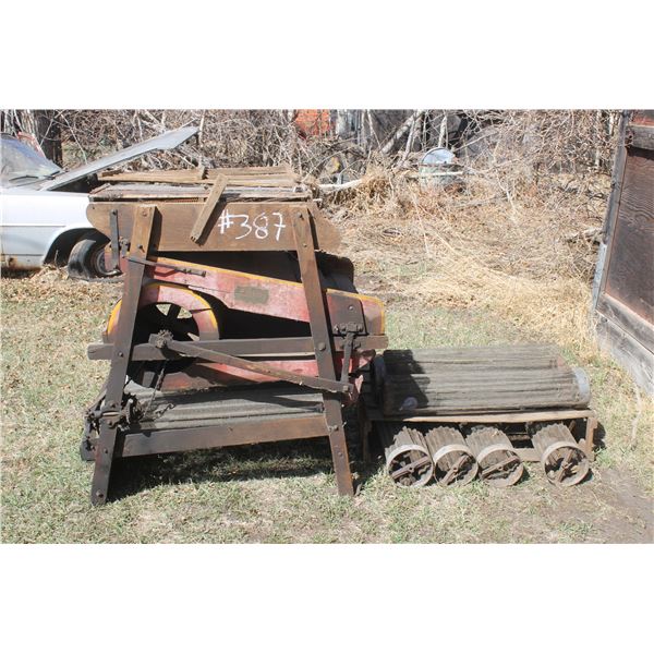 4 Roller Fanning Mill (At Adolph's, PH. Adolph Pasay- 780-942-2153)