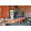 Image 1 : Lincoln 300 Gas welder, running, mounted on homemade 7 x 10 Tandem Axle Steel Trailer (At Adolph's,