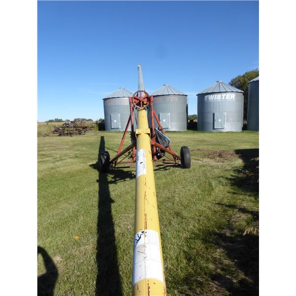 Westfield 7" x 41 Auger c/w Kohler 14 HP, running (At Adolph's, PH. Adolph Pasay- 780-942-2153)