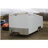 Image 1 : 2005 Continetal cargo, 20' enclosed trailer, 2- 3500lb axles, rear ramp door, 205/75 R15 rubber, #5N