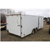Image 3 : 2005 Continetal cargo, 20' enclosed trailer, 2- 3500lb axles, rear ramp door, 205/75 R15 rubber, #5N