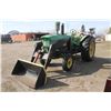 Image 2 : JD 4010, diesel c/w robin loader, single hyd. PTO, showing 7953 hrs, #22T8436, Running, motor makes