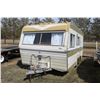 Image 4 : Older 14' Holiday trailer, #31791-27, tandem axle