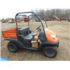 Image 2 : Approx. 2015 Kubota RTV500, 4wd, showing 387 hrs, dump bed, gas motor #41808, All original, V.Good