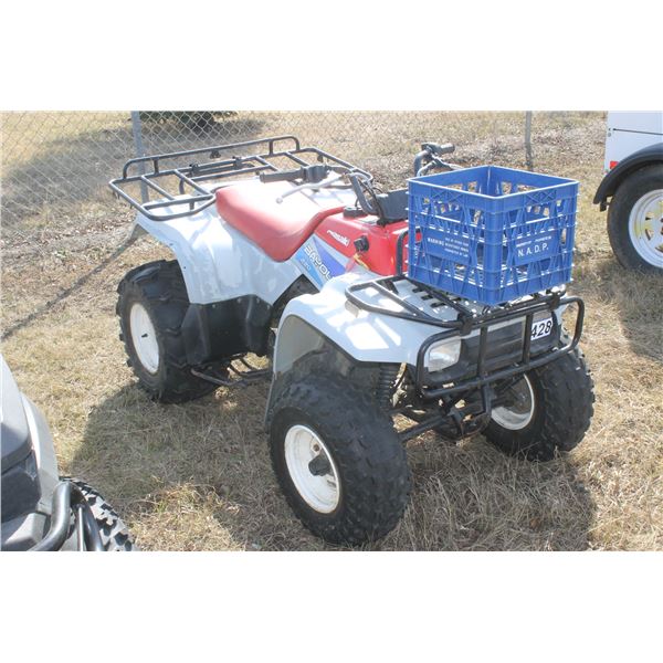 Kawasaki bayou 220, 2wd, had running, slight knocking sound, #JKBLFBA13NB548171