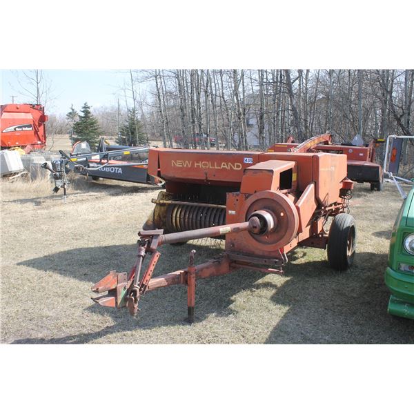 NH 276 Hay liner square baler, 540 PTO, hyd tensioner, #223984