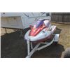 Image 1 : Kawasaki 900 ZXI jet ski, needs a motor, #82915, Trailer 1996 S/A, #2DL030003T0013029
