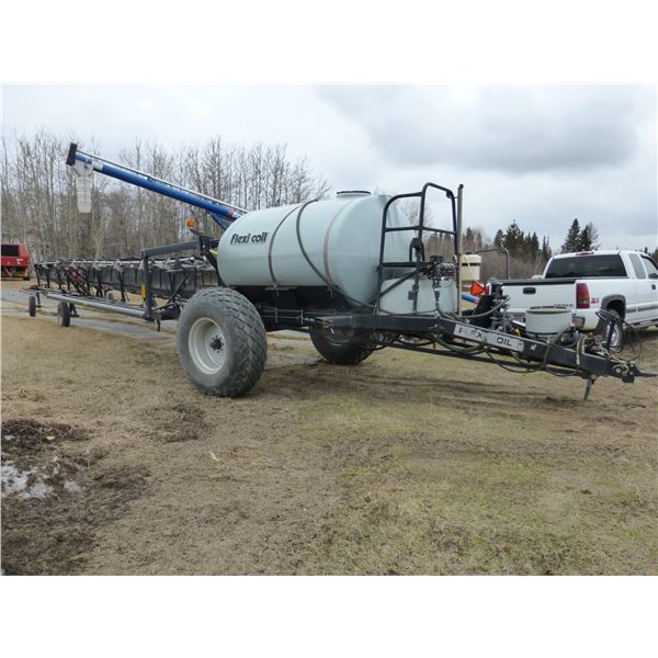 Flexicoil 67XL, 90' sprayer 1250-gal tank, hyd. Drive, 18.4x26 rubber, chem handler, wind screens, #