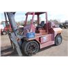 Image 4 : Taylor 16, 000lb forklift, diesel, side shift 8' forks, Has motor issues, PH Ed (780)222-9394