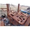 Image 8 : BURNT 2003 JD 7810 tractor FWA (Salvage only), 3 hyd., F 420x28 & R 520x38 rubbers, SN.