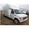 Image 2 : 2006 Ford E450, gas c/w 17' van body, showing 218,506 Km, 225/16 tires, SN. 1FDXE45P4LDA27227 (PH Te