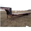 Image 1 : 2003 Trailtech Tandem Axle Dually Ball G/Neck Flat deck Trailer 30' c/w 5' beaver tail, SN. 2CU5BLXL