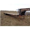Image 2 : 2003 Trailtech Tandem Axle Dually Ball G/Neck Flat deck Trailer 30' c/w 5' beaver tail, SN. 2CU5BLXL