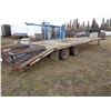 Image 3 : 2003 Trailtech Tandem Axle Dually Ball G/Neck Flat deck Trailer 30' c/w 5' beaver tail, SN. 2CU5BLXL