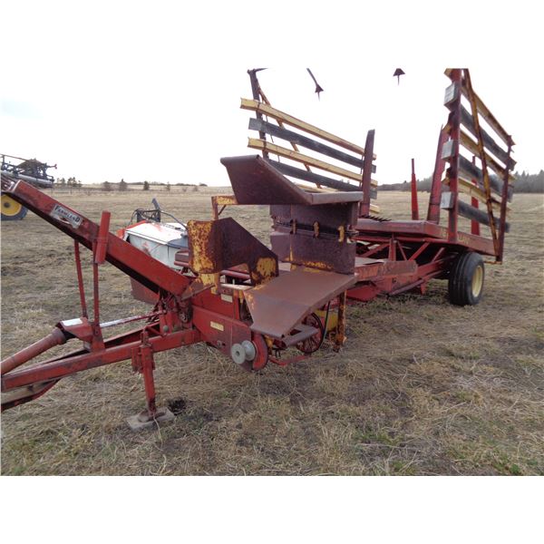 Bale Wagon, Model# NH1012 (PH Terry (780) 907-4064) Location 4.1 Km North from Hwy 16 on RR 224 or A
