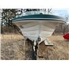 Image 7 : BOAT 60 hp c/w (Evinrude motor SN.C94327) on trailer 14', SN. Not visible (PH Terry (780) 907-4064)