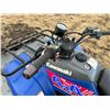 Image 7 : Blue Kawasaki Quad, 2536 km, SN. Not visible (PH Terry (780) 907-4064) Location 4.1 Km North from Hw