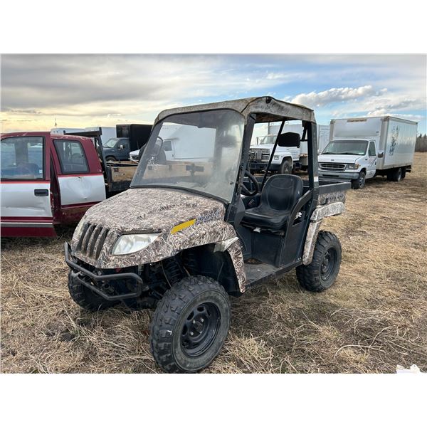 Prowler Arctic Cat XTX 700 Camo side by side, 624 hrs, 3705 Mls, SN. 4UF09MPV59T302533 (PH Terry (78