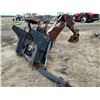 Image 1 : Backhoe attachment, Melroe# 811, (Burnt) SN. 630000964, Fits skid steer (PH Terry (780) 907-4064)