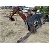 Image 2 : Backhoe attachment, Melroe# 811, (Burnt) SN. 630000964, Fits skid steer (PH Terry (780) 907-4064)