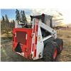 Image 4 : 975 Bobcat, No visible hrs, (no door) running, SN. 4963-M-12805, sells with forks and 84" bucket (PH