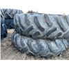 Image 5 : 2- 18.4/34 Tractor tires (PH Terry (780) 907-4064) Location 4.1 Km North from Hwy 16 on RR 224 or Ap