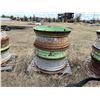 Image 5 : 8- Stieger Tractor rims, fits 20.8X38 tires (PH Terry (780)907-4064) Located 4.1 Km North from Hwy 1