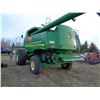 Image 4 : 2003 JD 9650 STS Combine, chopper, No p/u, Elec. & Internal repairs needed, 800/65/R32 Tires, SN. H0