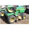 Image 2 : JD 300 riding mower aprox 48"extra parts running #077481m