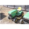 Image 4 : JD 300 riding mower aprox 48"extra parts running #077481m