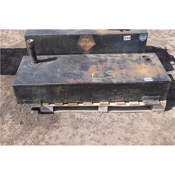 20.5 x 57" Fuel tank