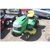 Image 1 : JD L100 42" cut, runs,low use, mower deck doesn't engage, belt is stretched