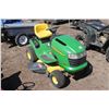 Image 2 : JD L100 42" cut, runs,low use, mower deck doesn't engage, belt is stretched