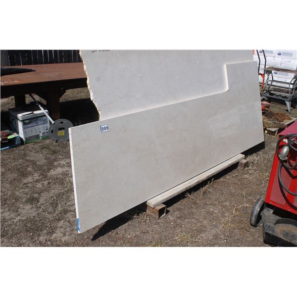 Approx. 113"x31"x3/4" Marble slab