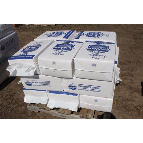 2.8cu ft Premium wood shavings so much each x15