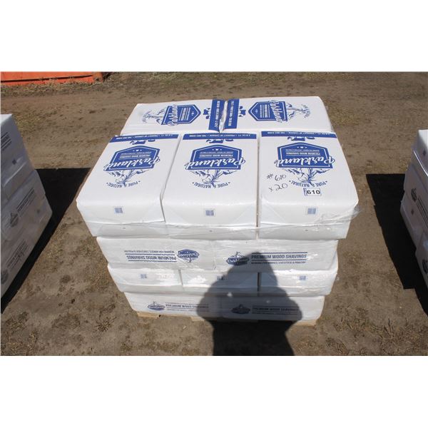 2.8cu ft Premium wood shavings so much each x20