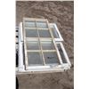 Image 1 : 4 Antique window frames w/ glass