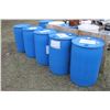 Image 1 : 5 Blue plastic drums 1 lot