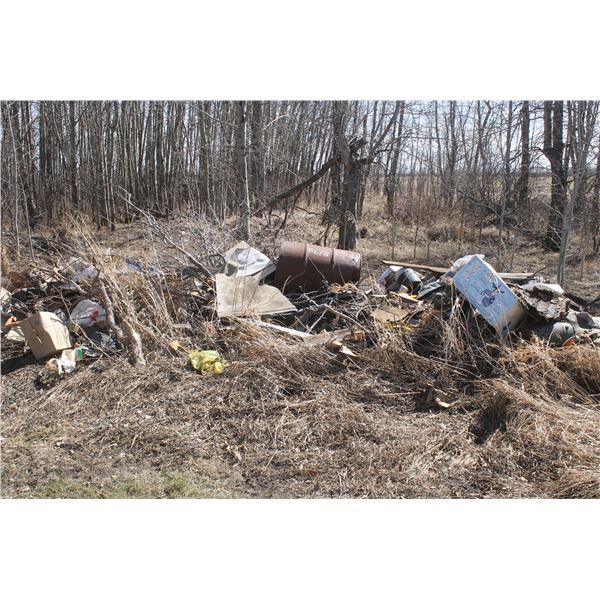 Scrap,satelite, old sprayer,pipe,wheels, car body,ect ( At Adolph's Adolph Pasay 780-942-2153)