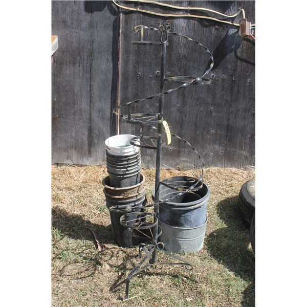 Plant stands and flower pots ( At Adolph's Adolph Pasay 780-942-2153)